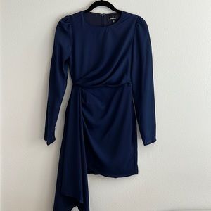 NWT Navy Mini Dress with sash